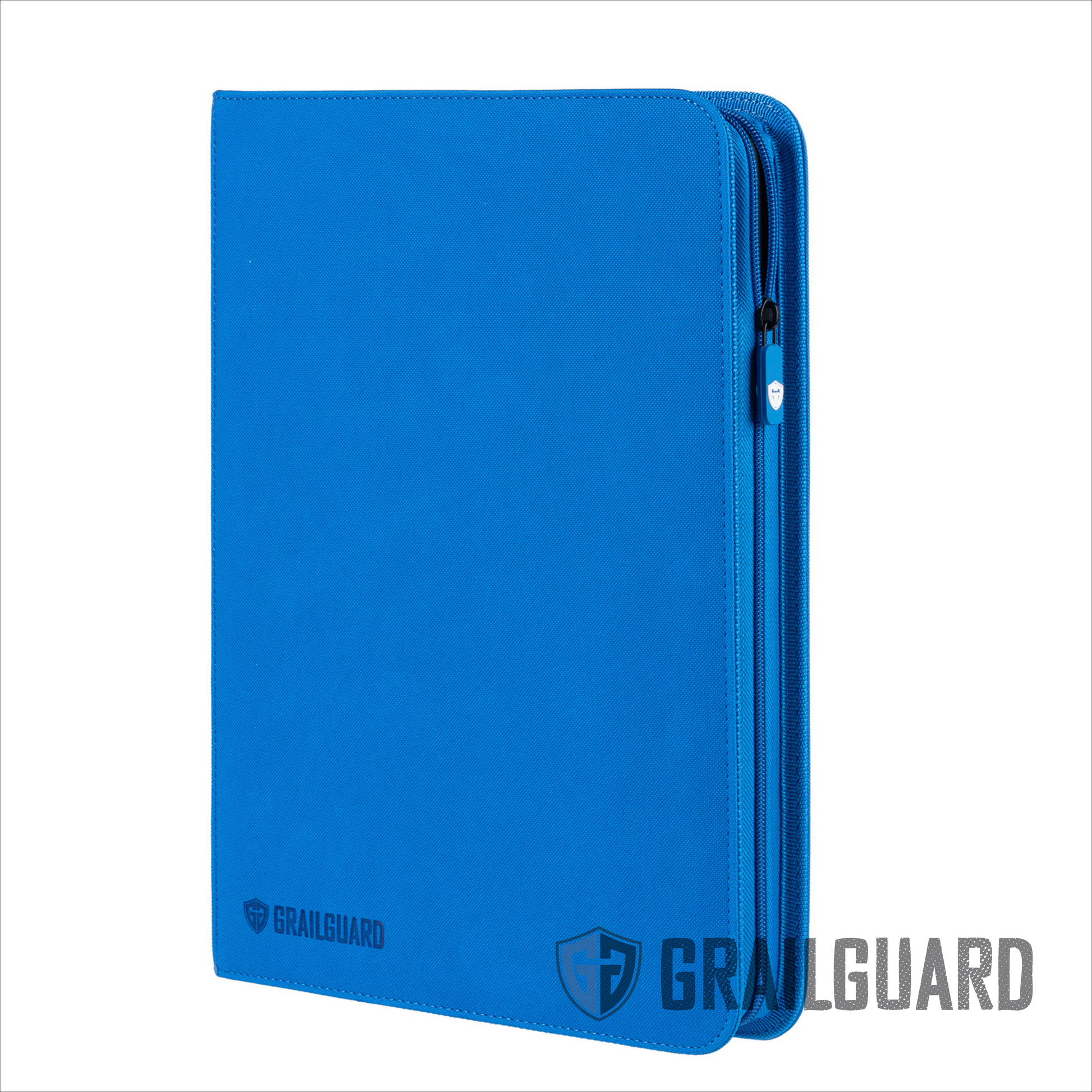Grail Guard 9-Pocket Premium ZIP Trading Card Binder - Blue