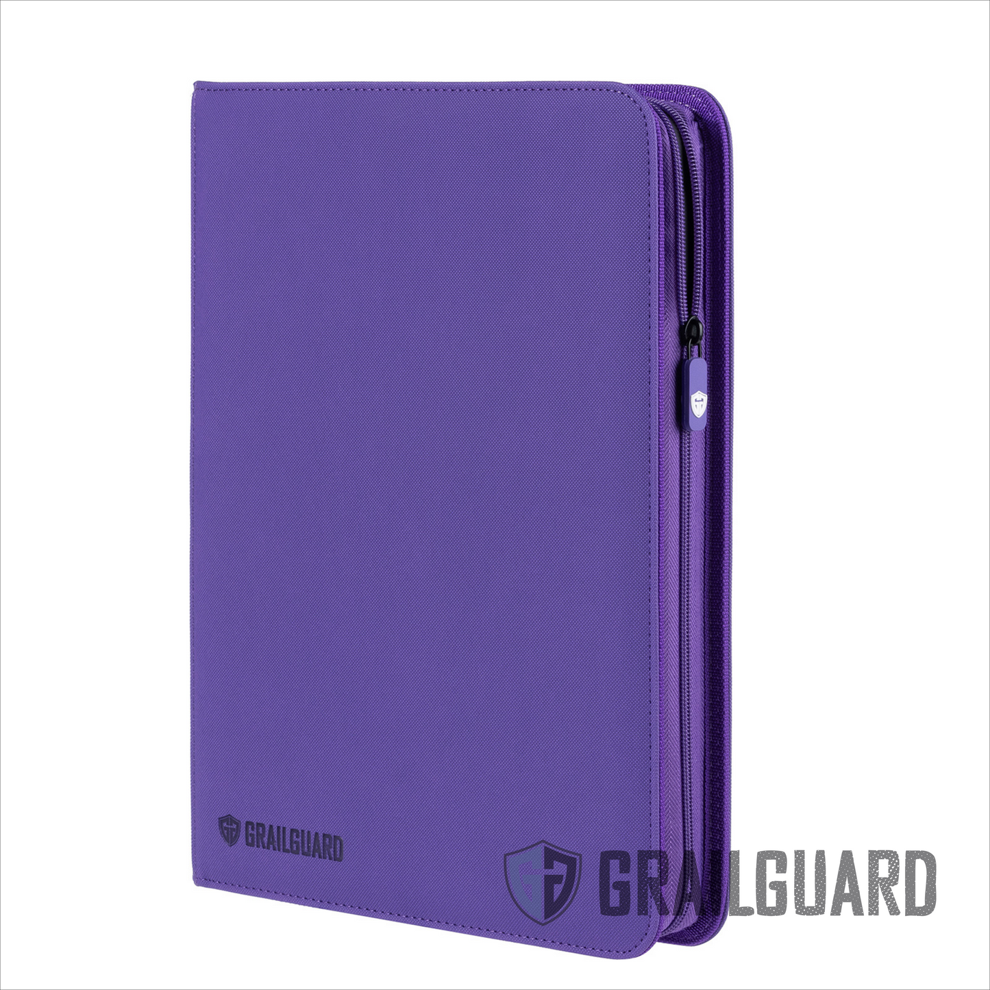 Grail Guard 9-Pocket Premium ZIP Trading Card Binder - Purple