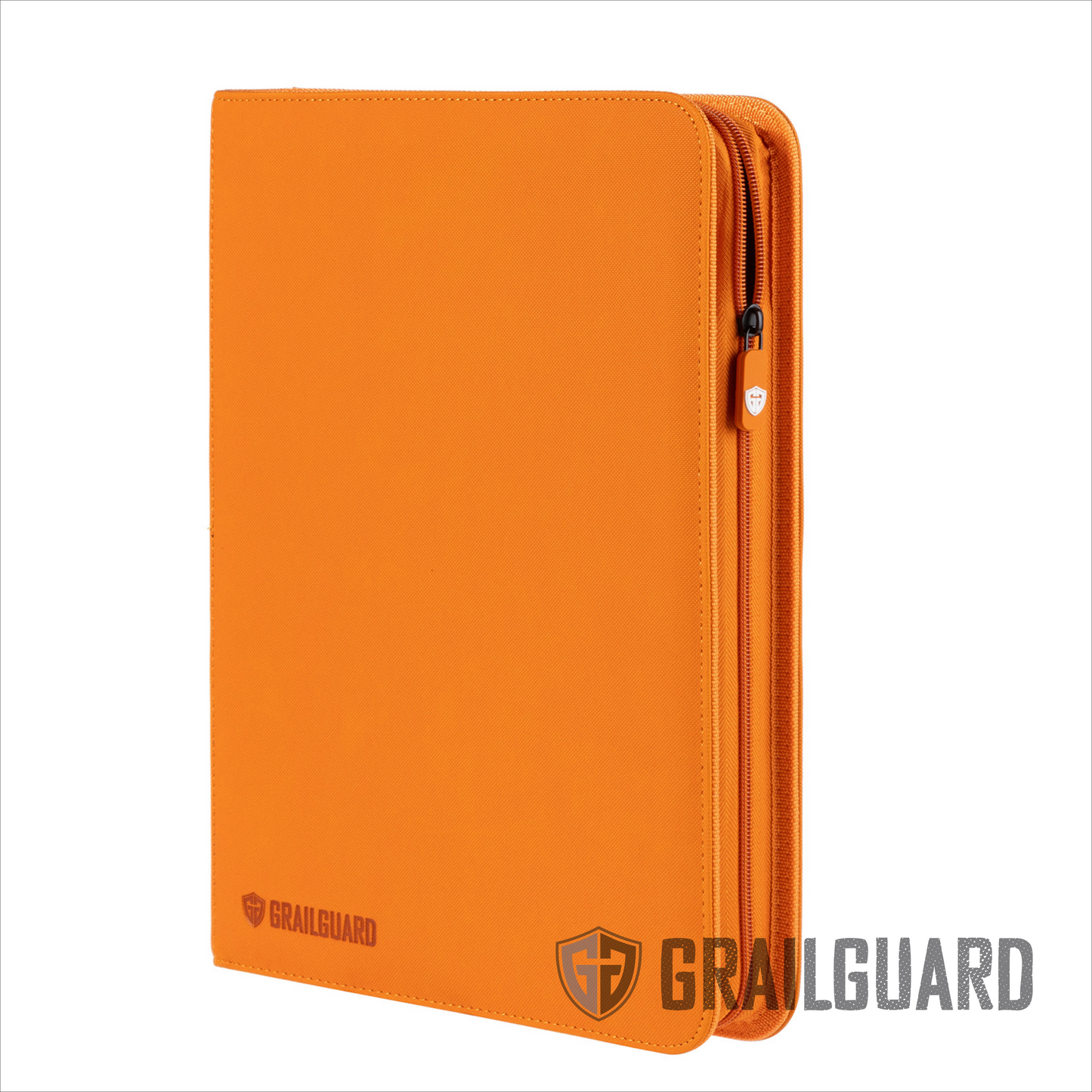 Grail Guard 9-Pocket Premium ZIP Trading Card Binder - Orange
