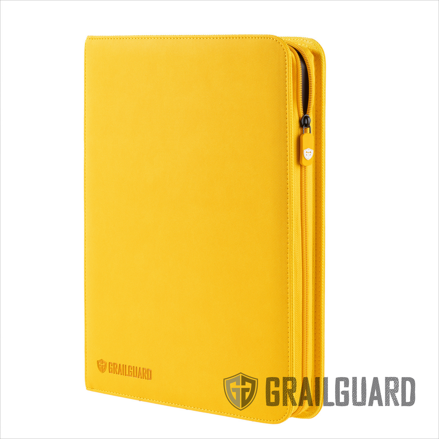 Grail Guard 9-Pocket Premium ZIP Trading Card Binder - Yellow