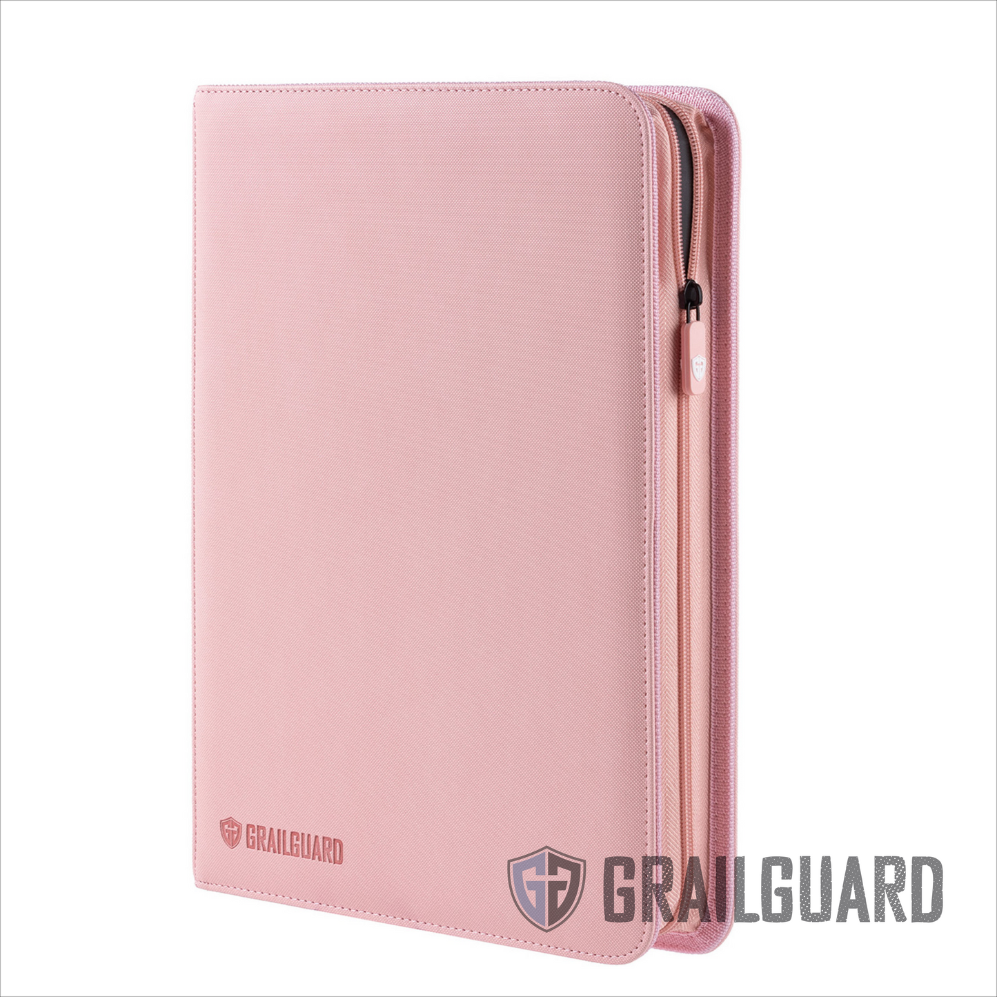 Grail Guard 9-Pocket Premium ZIP Trading Card Binder - Pink