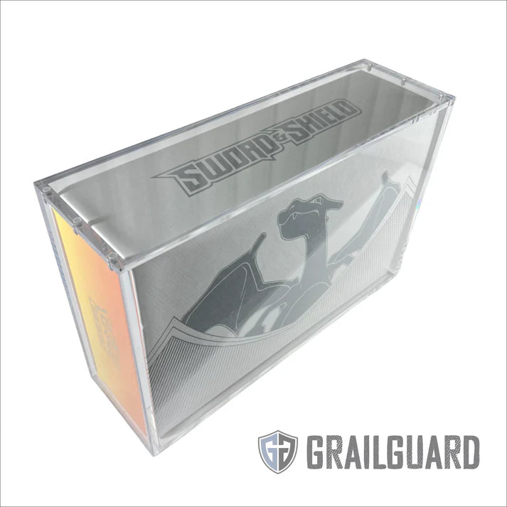 Pokémon Charizard UPC Acrylic Display Case acrylic display case for sealed Pokémon products