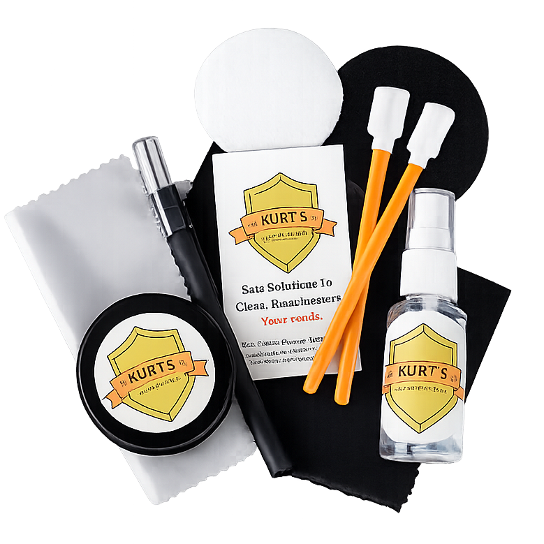 Kurt's Care Kit for trading card cleaning and grading preparation