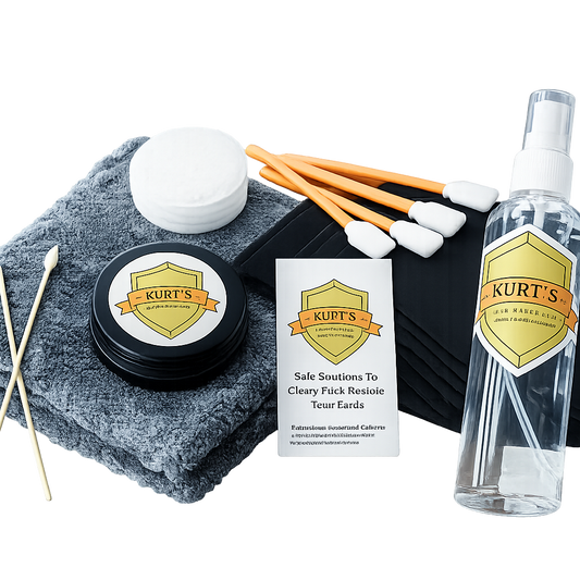 Kurt's Vintage Care Bundle for trading card cleaning and grading preparation