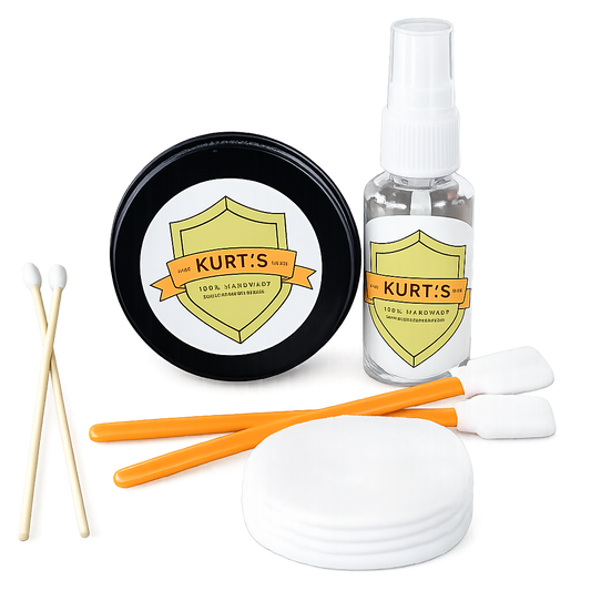 Kurt's Card Care Spray and Polish Combo for trading card cleaning and grading preparation