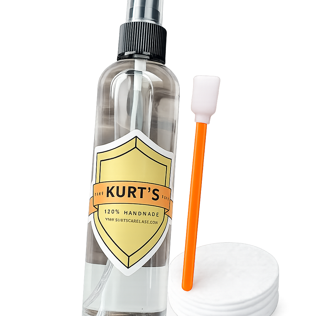Kurt's Card Spray 8oz for trading card cleaning and grading preparation