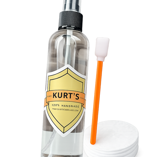 Kurt's Card Spray 8oz for trading card cleaning and grading preparation