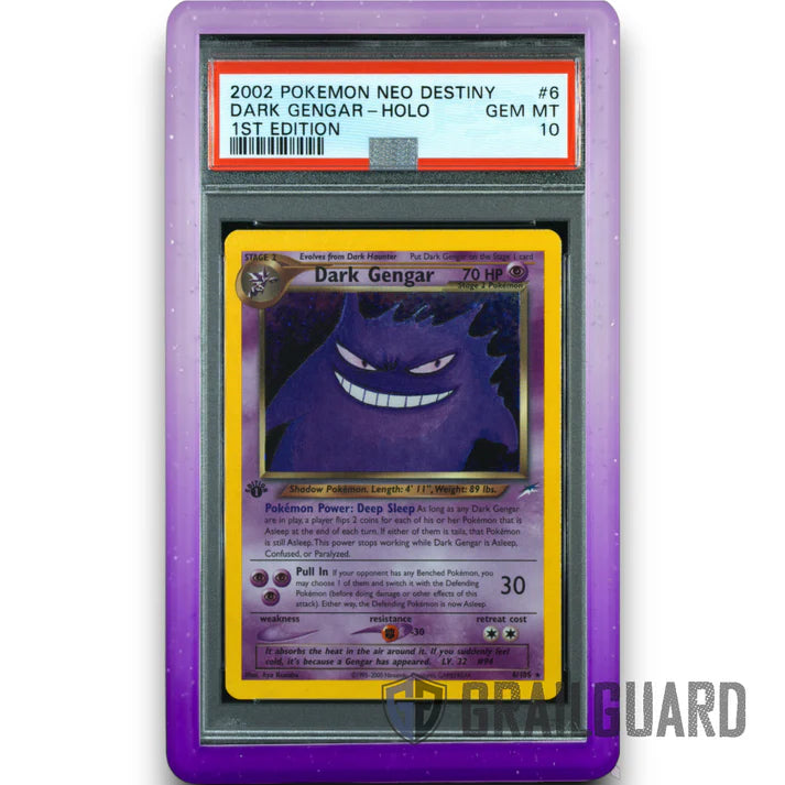 GrailGuard PSA Slab Bumper Protector Astralis for graded trading card slab protection