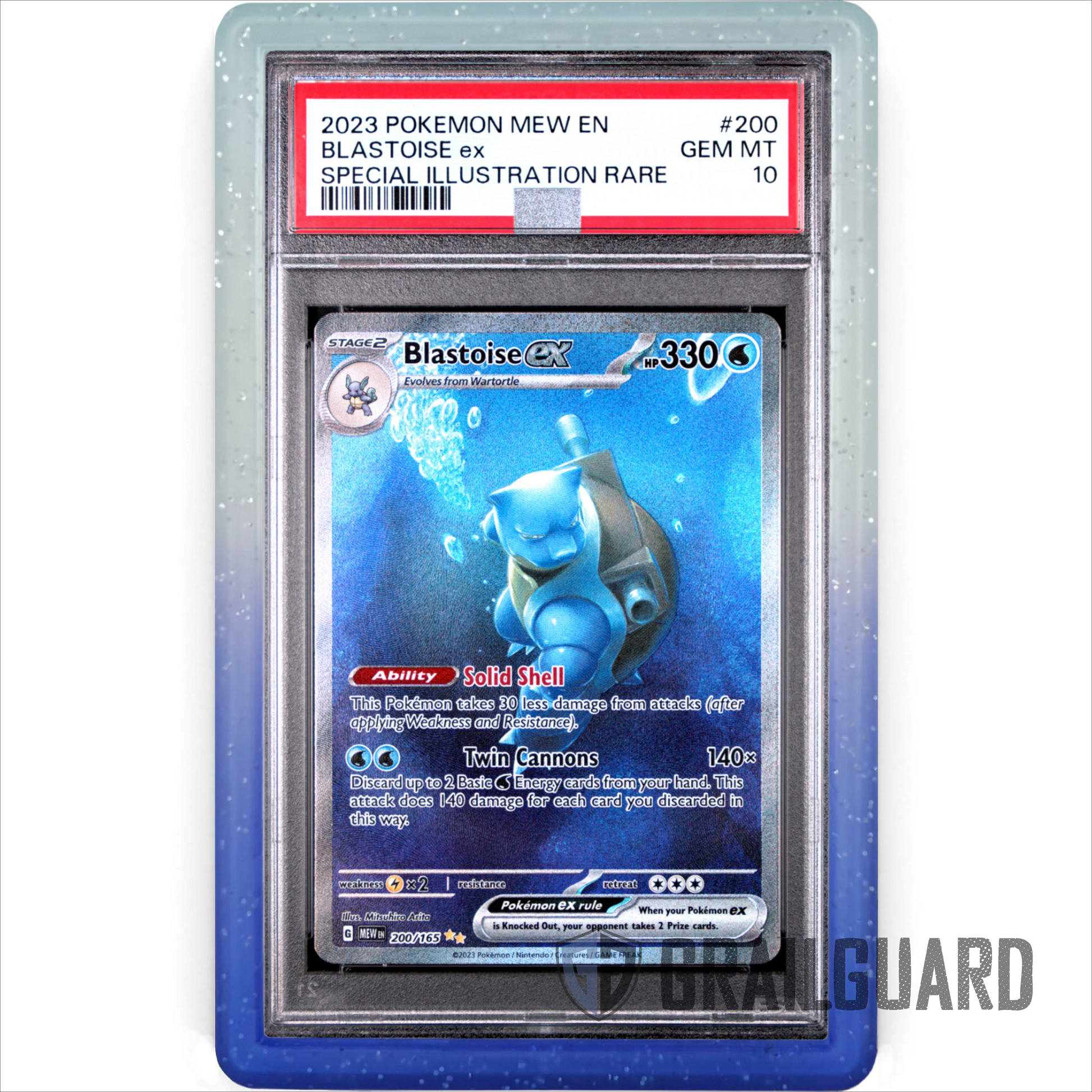 Grail Guard Graded Card Slab Bumper Protector Case - BlendIT Range (PSA)