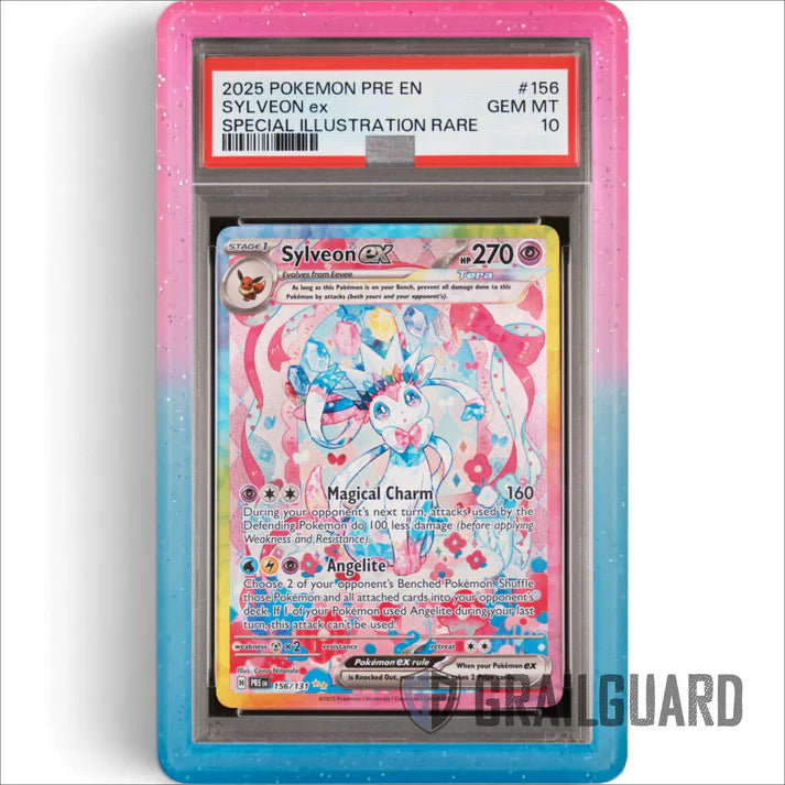 GrailGuard PSA Slab Bumper Protector Serenity for graded trading card slab protection