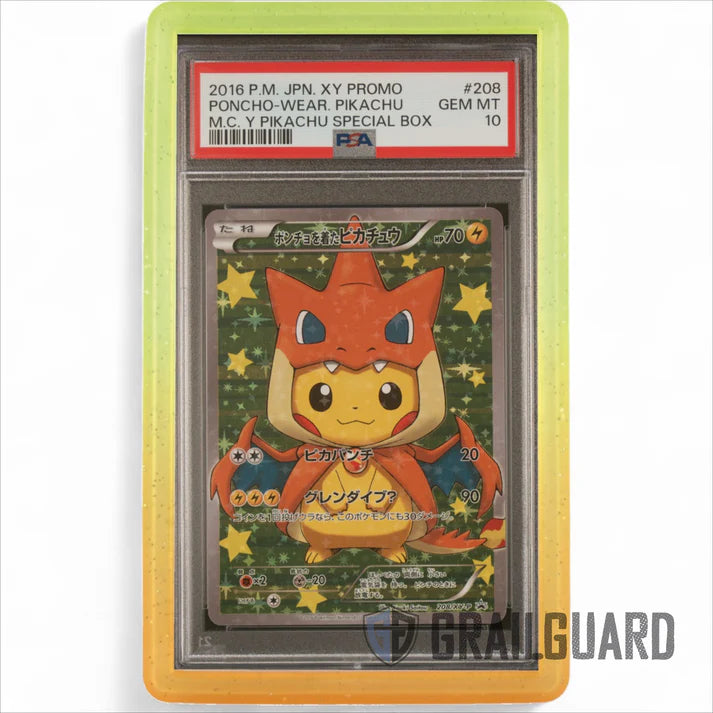GrailGuard PSA Slab Bumper Protector Sunrise for graded trading card slab protection