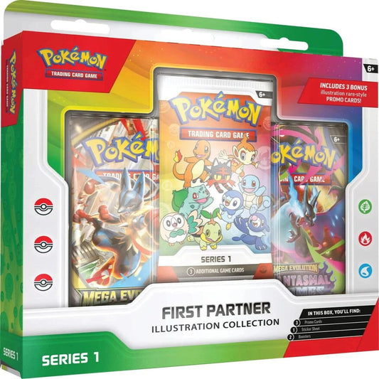 First Partner Illustration Collection Series 1 sealed Pokémon TCG collection box product image