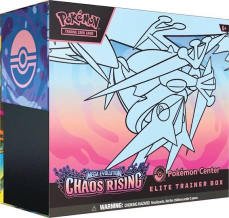 Mega Evolution Chaos Rising Pokémon Center Elite Trainer Box
