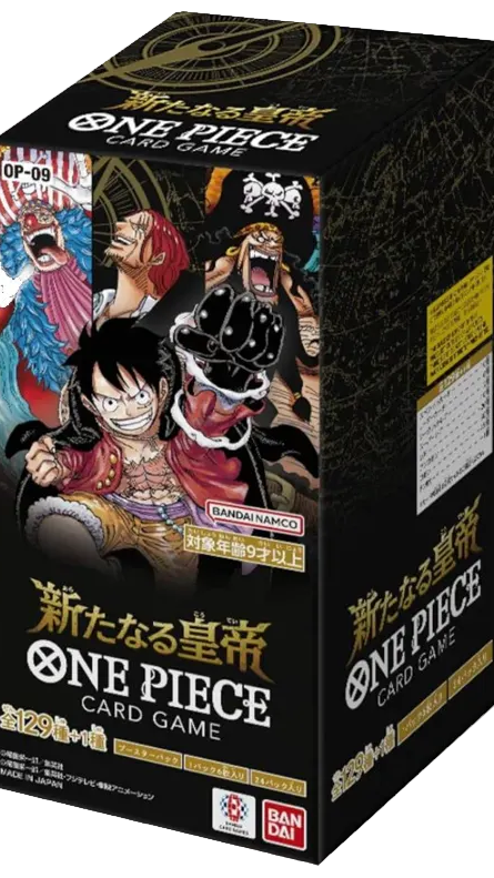 One Piece OP-09 The Four Emperors Japanese Booster Box sealed One Piece Japanese booster box
