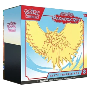 Paradox Rift Elite Trainer Box Iron Valiant sealed Pokémon TCG elite trainer box product image