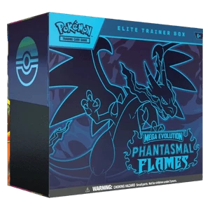 Phantasmal Flames Elite Trainer Box sealed Pokémon TCG elite trainer box product image