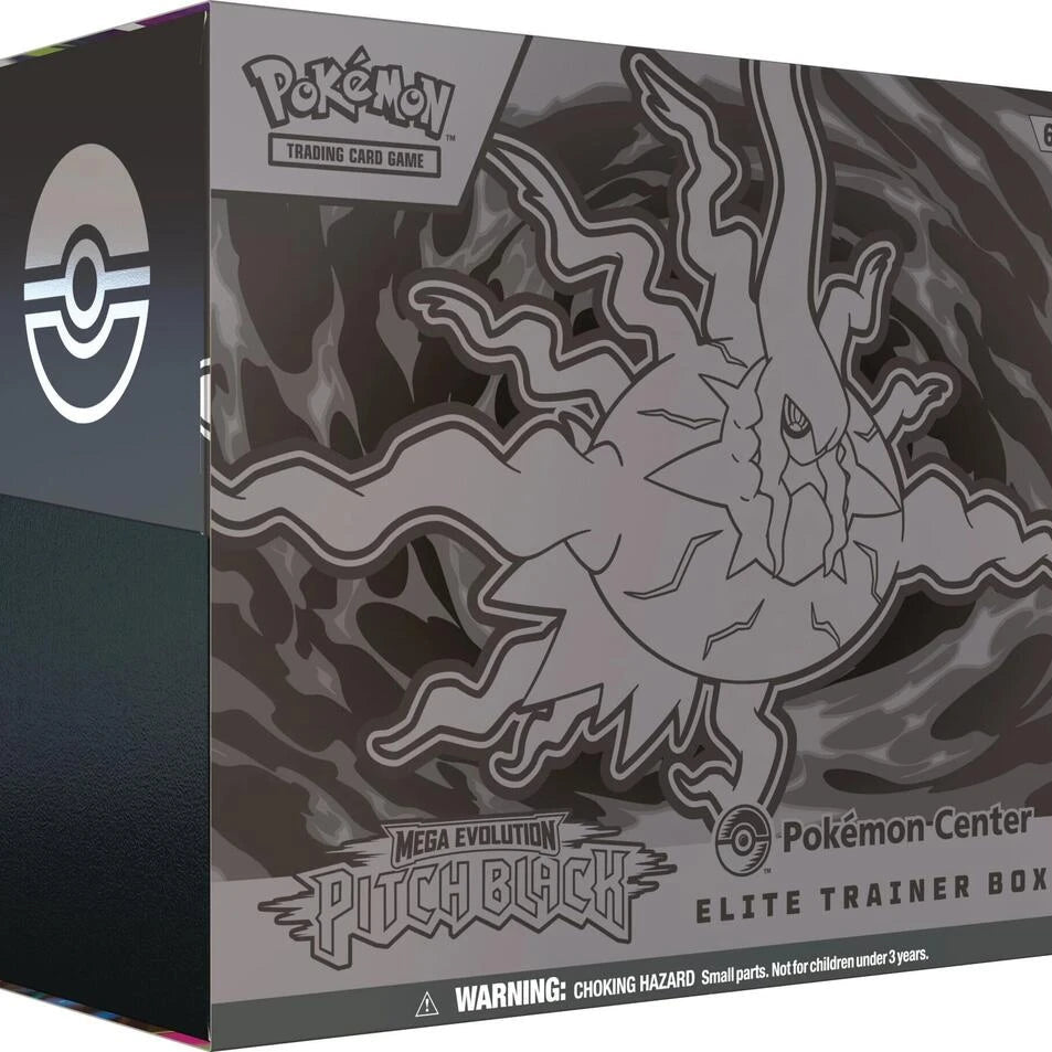 Pitch Black Pokémon Center Elite Trainer Box Exclusive sealed Pokémon TCG elite trainer box product image