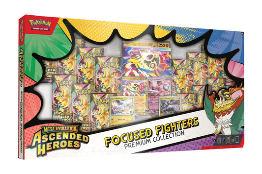 Pokémon TCG: Mega Evolution – Ascended Heroes Focused Fighters Premium Collection