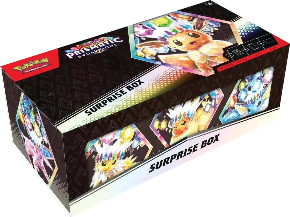 Prismatic Evolutions Surprise Box sealed Pokémon TCG collection box product image