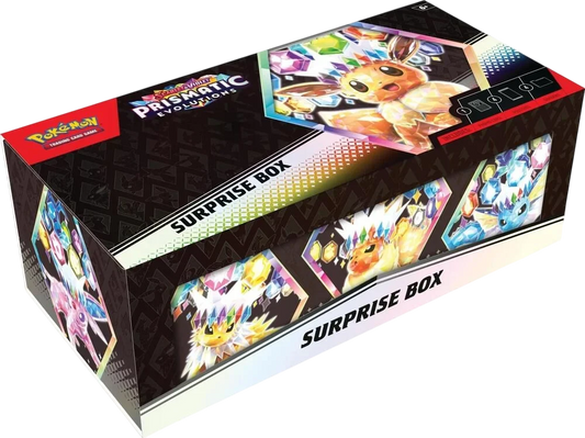 Prismatic Evolutions Surprise Box sealed Pokémon TCG collection box product image