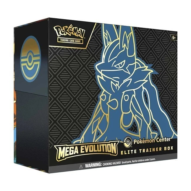 Mega Evolution Base Set Pokemon Center Elite Trainer Box Lucario