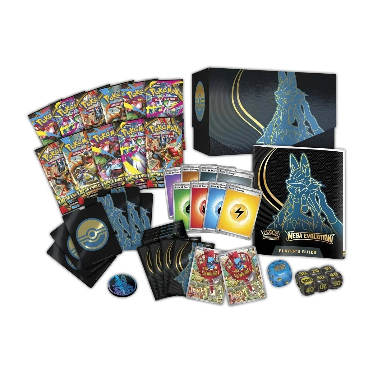 Mega Evolution Base Set Pokemon Center Elite Trainer Box Lucario